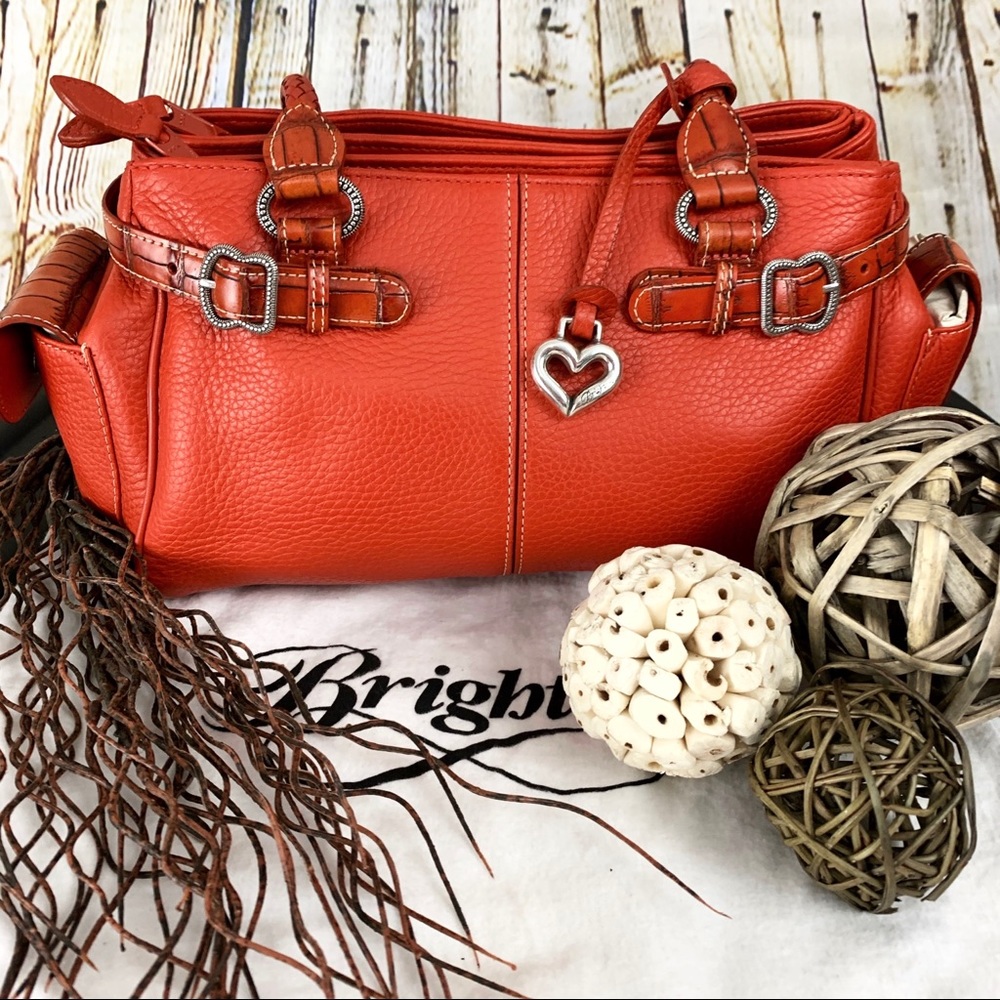 Brighton “Loretta” Leather Satchel